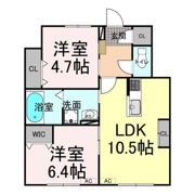 エルキュール A棟の間取り画像