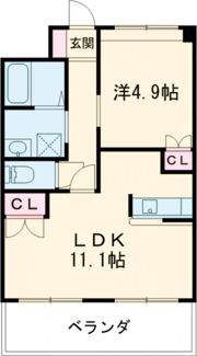 ネオレジデンス広川の間取り画像