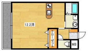 ソレイユ旭の間取り画像