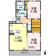 フリージアの間取り画像