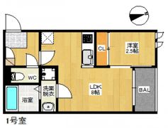 REGALEST 光南の間取り画像