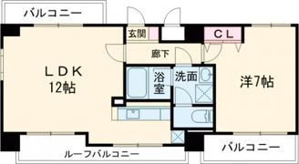 ローレル春日野の間取り画像