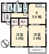 パルクマンション2の間取り画像