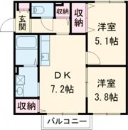フィカーサの間取り画像
