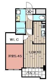 Studie小倉離宮の間取り画像