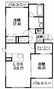 グレイス並木の間取り画像