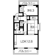 フレグランス春日井の間取り画像