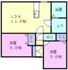 アルカディア花園の間取り画像