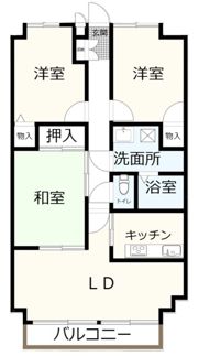 Jランドシティの間取り画像