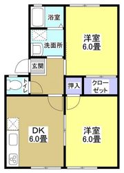 メゾン谷上 Cの間取り画像