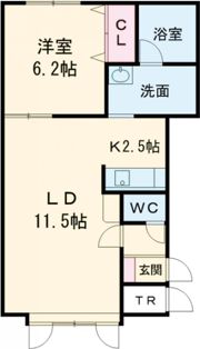 ルセットAの間取り画像