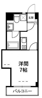 サンリバーハイツの間取り画像