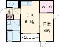 ブルーミー鳥栖レジデンスの間取り画像