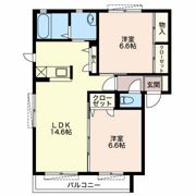 ベル・シャンテⅠの間取り画像