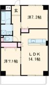 Sun Crystalの間取り画像