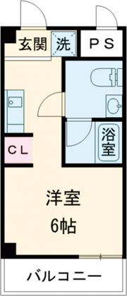 パラディッソコートの間取り画像