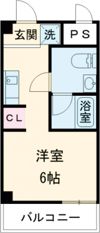 パラディッソコートの間取り画像