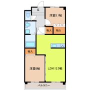 サンセイハイツ社台の間取り画像