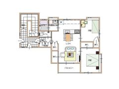 コミンニョロの家の間取り画像