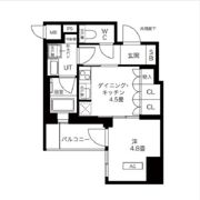 K-COURT谷町四丁目の間取り画像