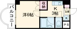 ミタニマンションⅢの間取り画像