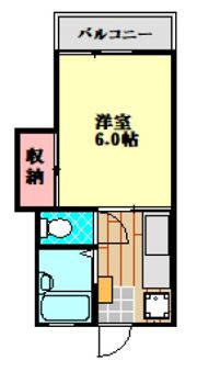 ルミネ西条の間取り画像