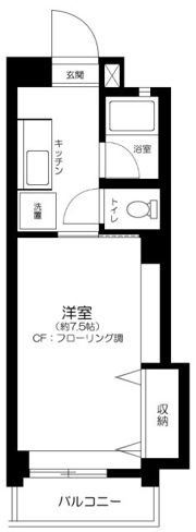 上石神井ハイツの間取り画像