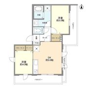 Peabody Homes Nakanosakaueの間取り画像