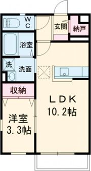 サニーハウス下之城の間取り画像