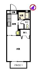 コンフォートの間取り画像