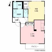 ディアスK B棟の間取り画像