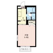 ドミール キジマの間取り画像