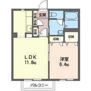 グランヴィーブルDの間取り画像