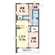 ベルクルー IIの間取り画像