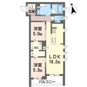 フェール シュヴァルの間取り画像