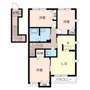 メルべーユBの間取り画像