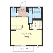 プレジール Aの間取り画像