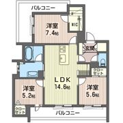 クレメンティアの間取り画像