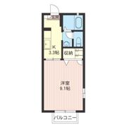 エーデル桜 Bの間取り画像