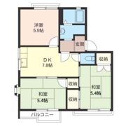 フ・ミール横田 Aの間取り画像