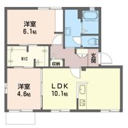 クレスト・イザワ Bの間取り画像
