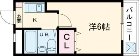 シティパレス21西大寺Part1の間取り画像