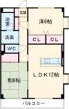 ハツミマンションBの間取り画像