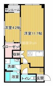 ブライト藤木の間取り画像