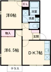 アーバニア佐古木B棟の間取り画像