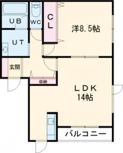 インペリアルロッジ参番館の間取り画像