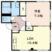 グリーンヒルズ Cの間取り画像