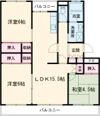 西新在家マンションの間取り画像