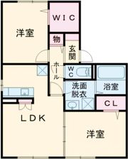 ソレールあけぼの台Ⅱの間取り画像