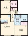 ソレールあけぼの台Ⅱの間取り画像